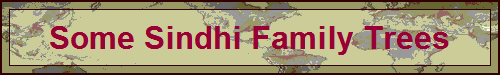 Some Sindhi Family Trees